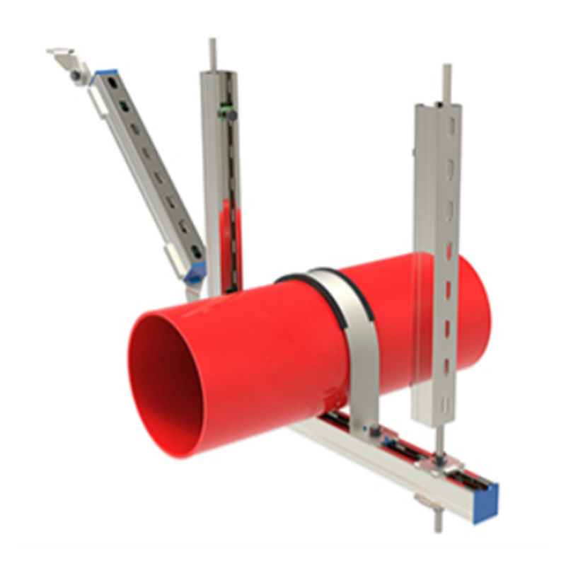 DN200以上單管單向抗震支架